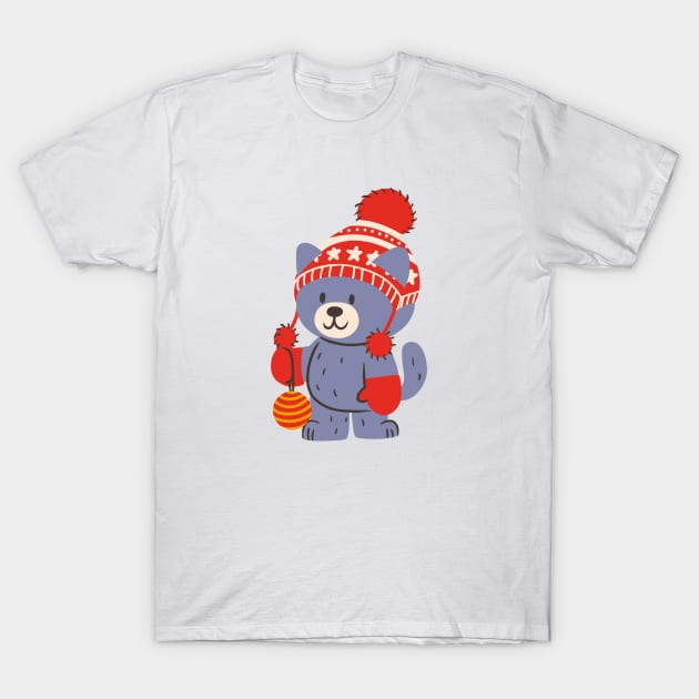 Cute Bear T-Shirt by Designuper